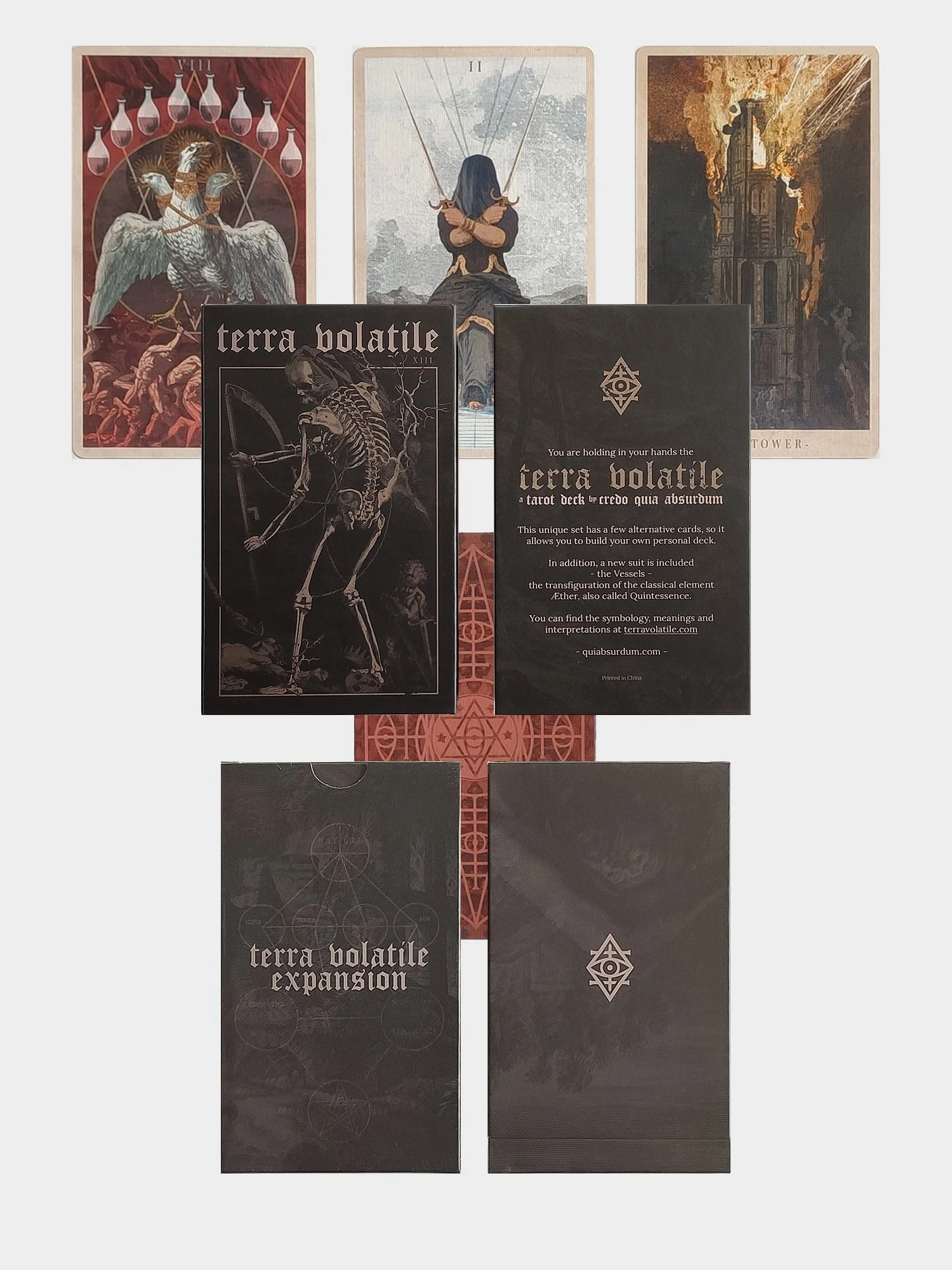 希少terra bolatile tarot ・ expansion 本セット Terra Volatile Tarot (Expansion) — Anathema Publishing Ltd.